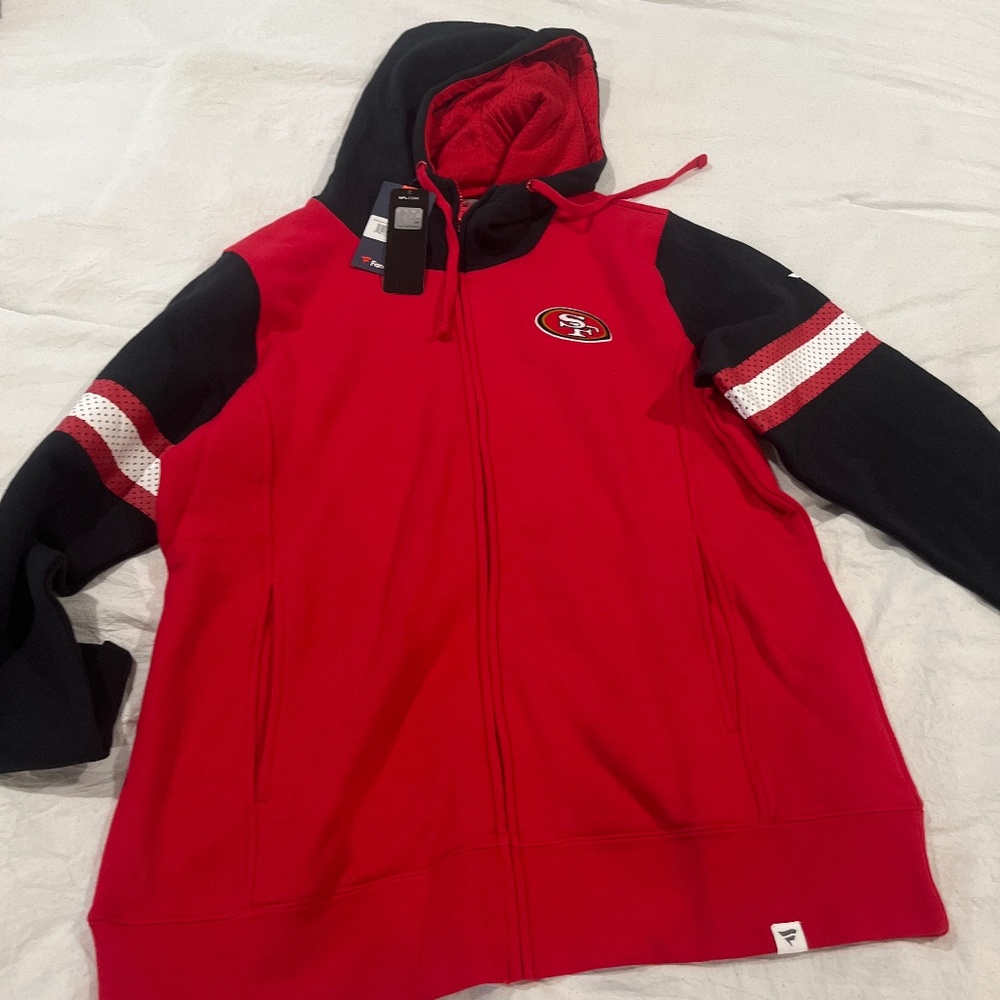 NWT NFL Fanatics SF 49ers Hoodie